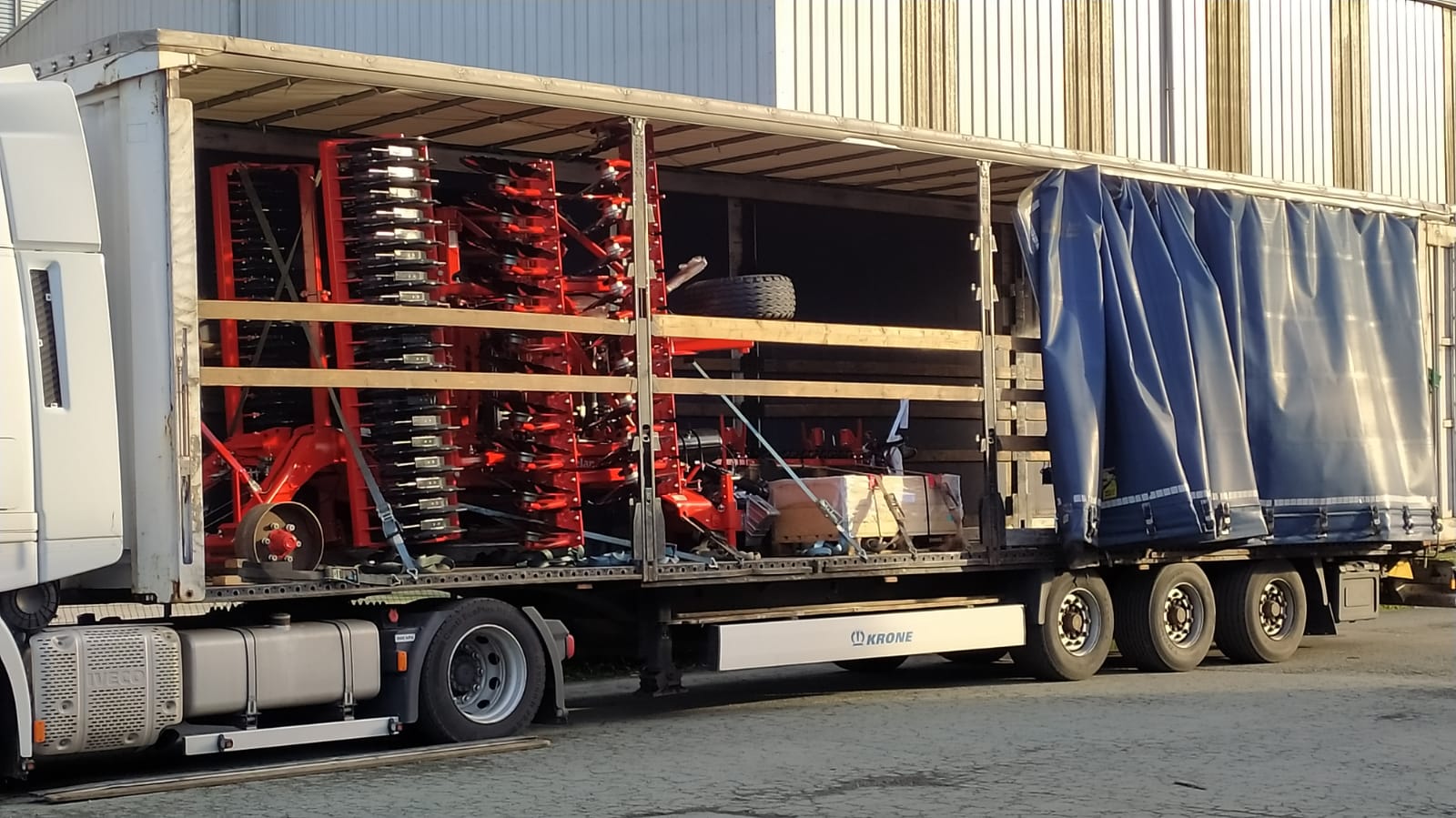 Parked truck
