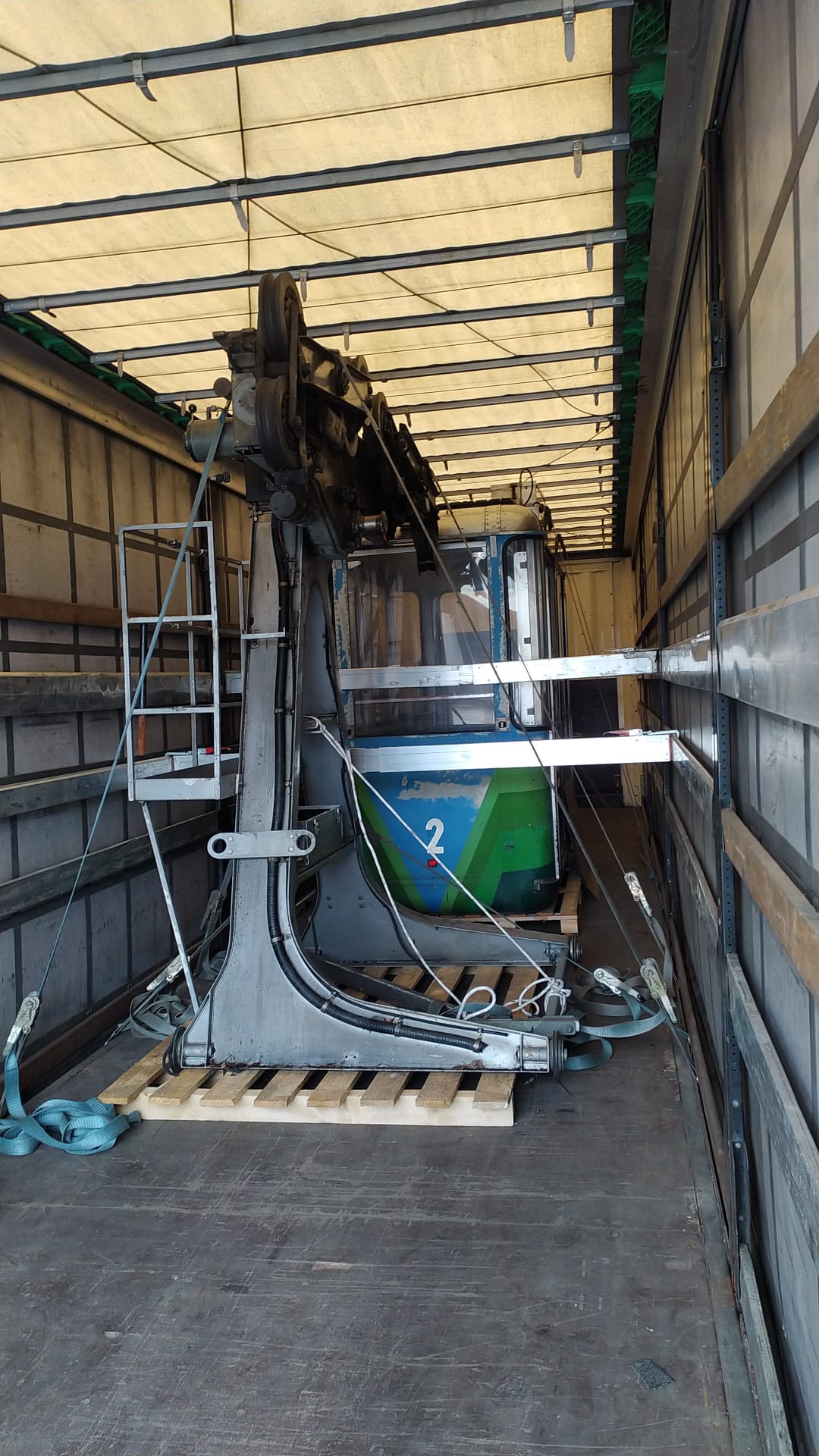 Truck at the facility