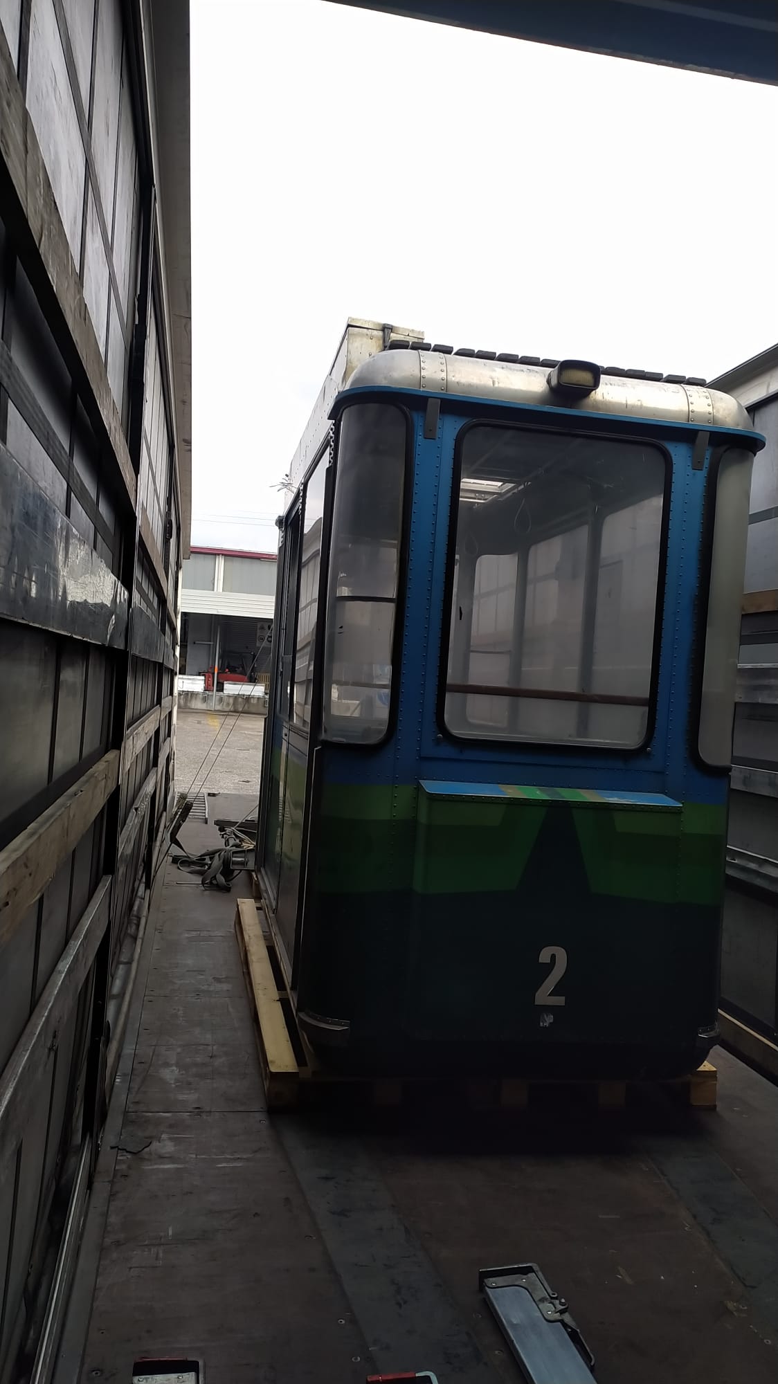 Truck with payload
